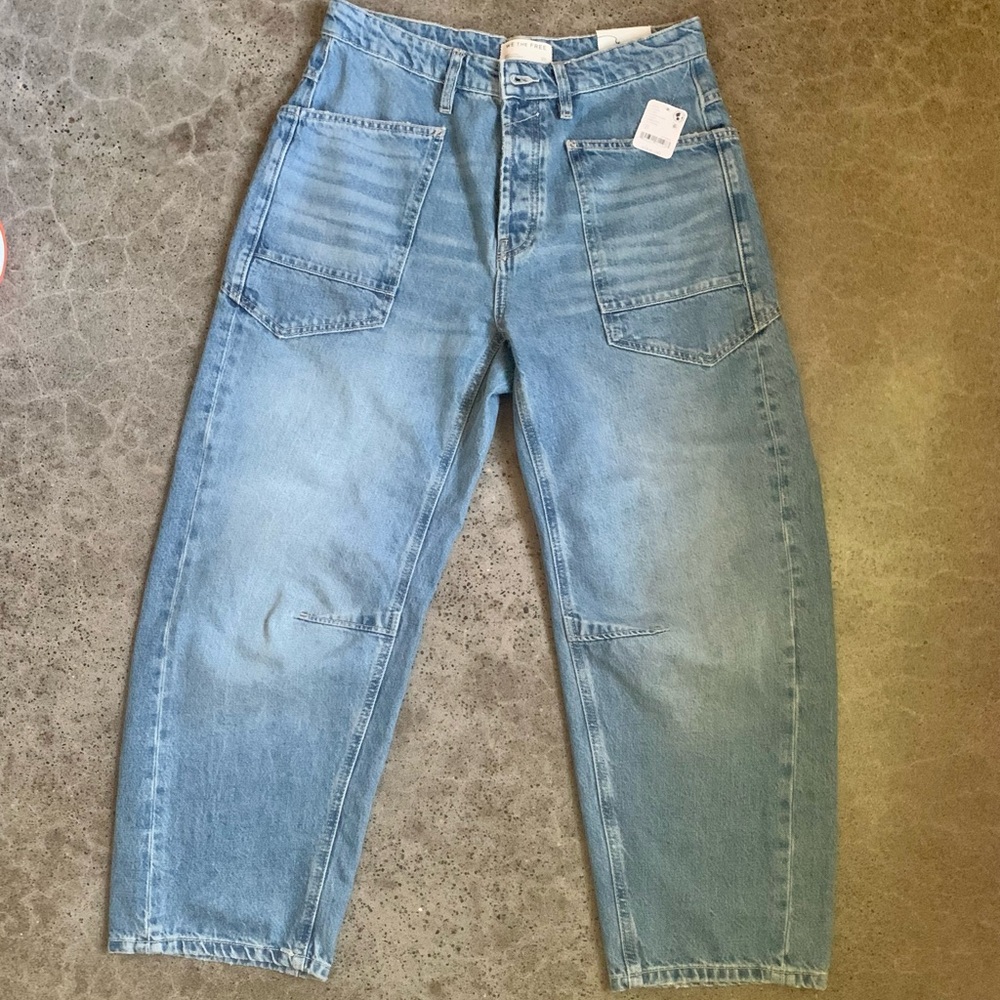 We The Free Minimalist Moxie Barrel Jeans - Picture 6 of 6